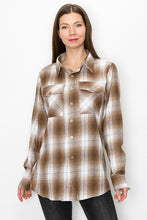 Load image into Gallery viewer, Womens Boyfriend Long Sleeve Flannel