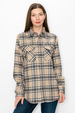 Load image into Gallery viewer, Womens Boyfriend Long Sleeve Flannel