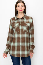 Load image into Gallery viewer, Womens Boyfriend Long Sleeve Flannel