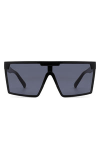 Oversize Square Flat Top Fashion Women Sunglasses