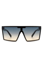 Load image into Gallery viewer, Oversize Square Flat Top Fashion Women Sunglasses