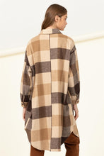 Load image into Gallery viewer, Trendy Throwback Checkered Shacket