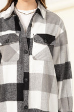 Load image into Gallery viewer, Trendy Throwback Checkered Shacket