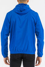 Load image into Gallery viewer, SOLID HOODED LIGHTWEIGHT WINDBREAKER JACKET