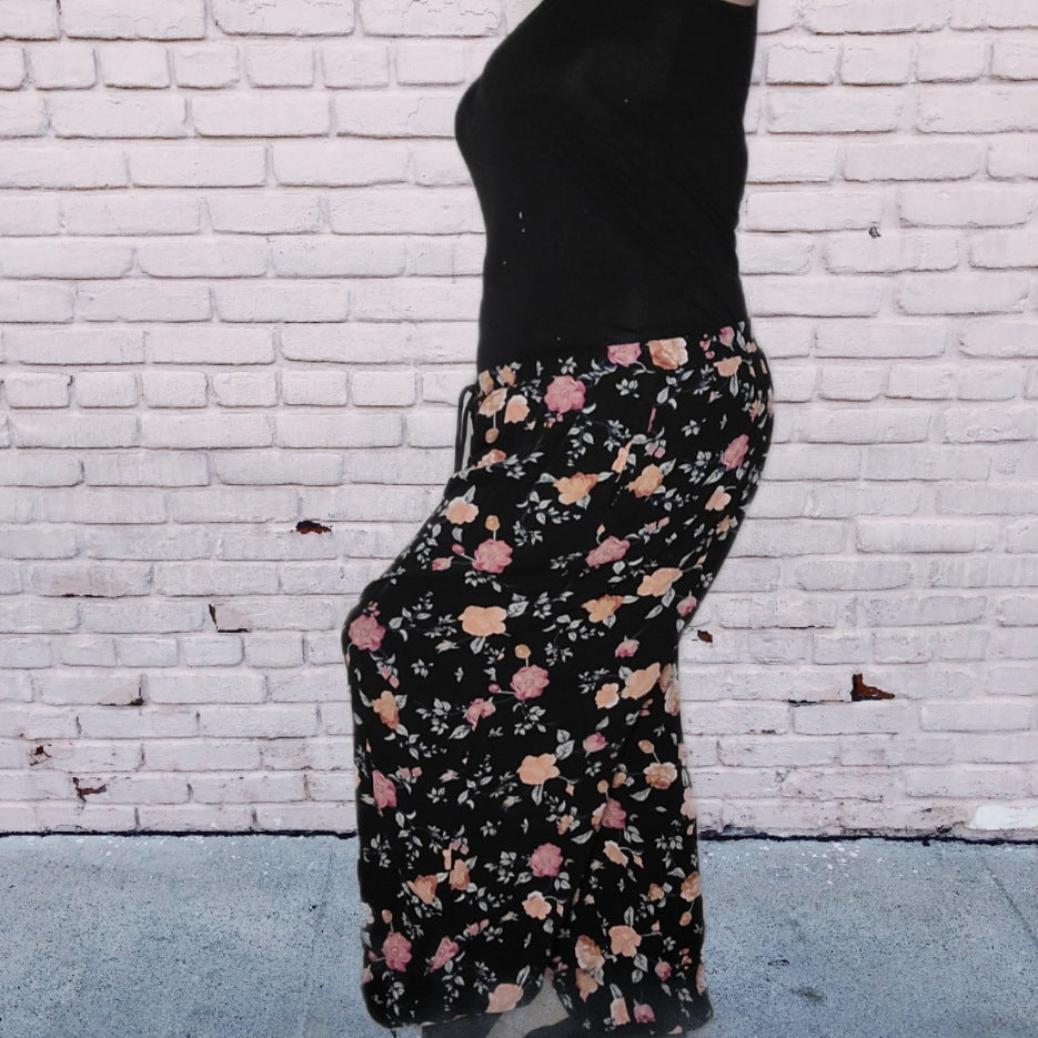 Black Garden Pants